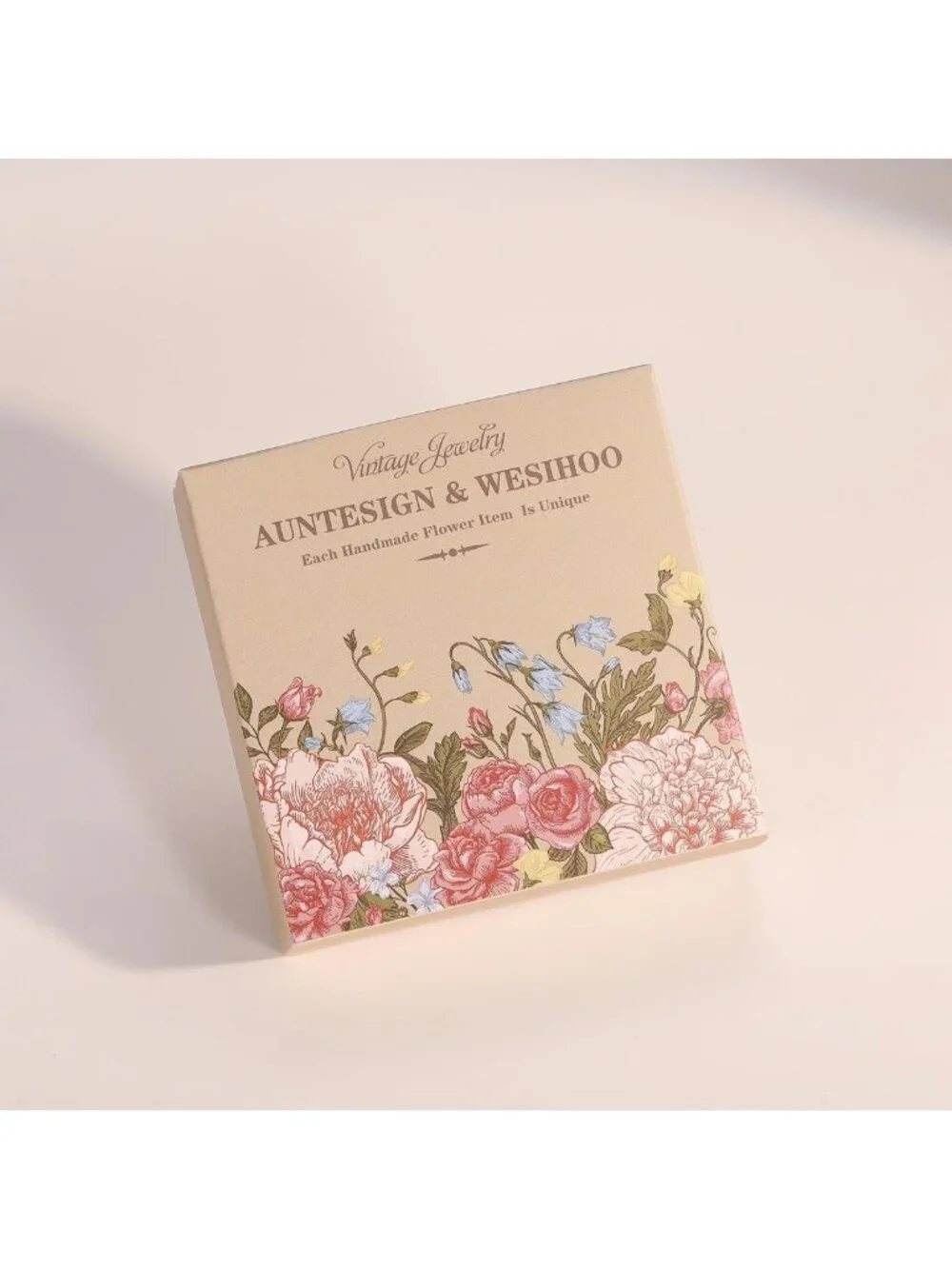 Personalized Pressed Flower Keychain Charm | Unique Forget-Me-Not Gift